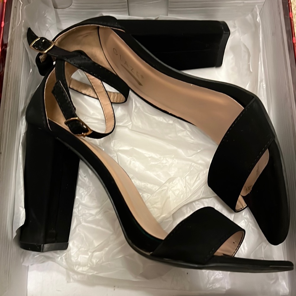 Black heels